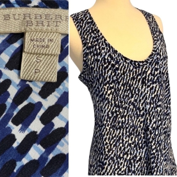Burberry Brit silk  top size S new - Picture 1 of 9